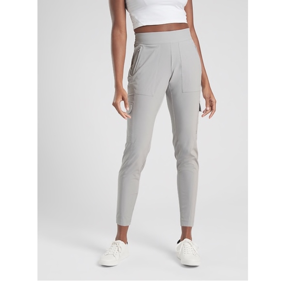 Athleta Pants - NWT Athleta Athletica Chelsea Cargo Pant Tern Grey